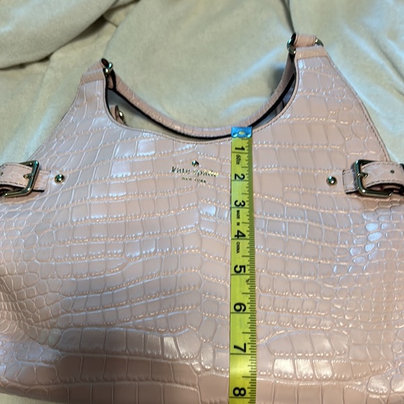 Kate Spade ♠️ pink croc tote - Picture 13 of 13